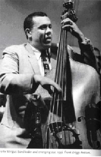 Charlie Mingus, bandleader and emerging star, 1956
