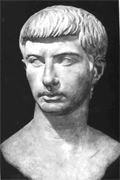Marcus Junius Brutus—one of the main leaders of the assassins who killed Caesar.